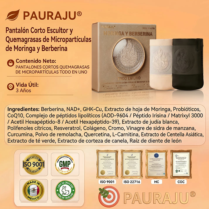 🪻💖𝐏𝐀𝐔𝐑𝐀𝐉𝐔® 𝐌𝐨𝐫𝐢𝐧𝐠𝐚 𝐘 𝐁𝐞𝐫𝐛𝐞𝐫𝐢𝐧𝐚 𝐓𝐨𝐝𝐨 𝐄𝐧 𝐔𝐧𝐨 𝐏𝐚𝐧𝐭𝐚𝐥𝐨𝐧𝐞𝐬 𝐂𝐨𝐫𝐭𝐨𝐬 𝐐𝐮𝐞𝐦𝐚-𝐆𝐫𝐚𝐬𝐚𝐬 𝐃𝐞 𝐌𝐢𝐜𝐫𝐨𝐩𝐚𝐫𝐭í𝐜𝐮𝐥𝐚𝐬✅Activa la microcirculación profunda para disolver la grasa, eliminar toxinas y revertir el envejecimiento metabólico.